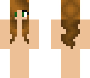 brunette hair template