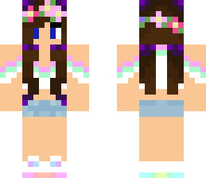 cute flower spring girl