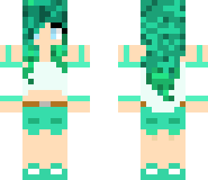 edited on land mermaid girl