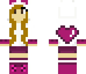 dirty blonde magenta girl