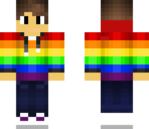 rainbow hoodie