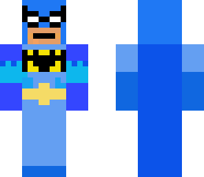 blue batman skin