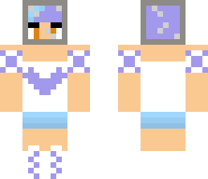 purple girl with helmet