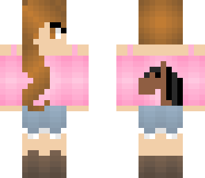Horse girl | Minecraft Skin