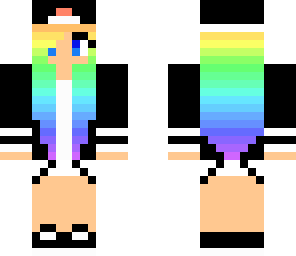 rainbow girl