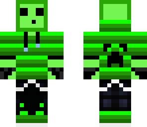 green gaming slime