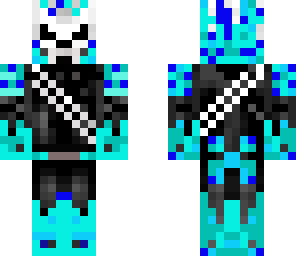 ghost rider azul