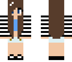 edited cute girl skin