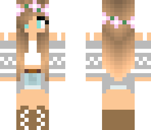 flower crown girl