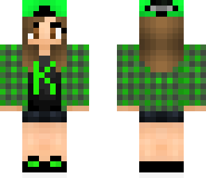 k girl green