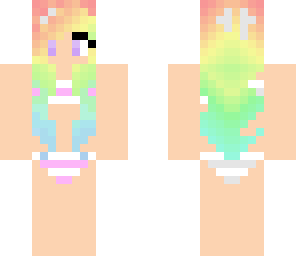 girls minecraft swimsuit