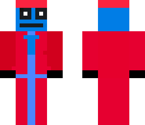 blue santa