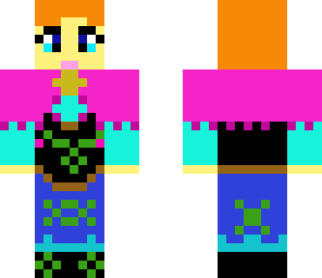 anna snow outfit