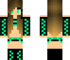 black and green girl