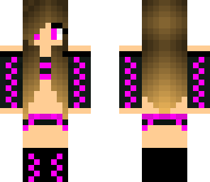 black and pink girl