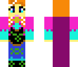 anna snow outfit