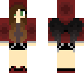 red angle person
