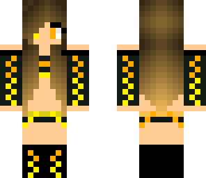 yellow and orange girl