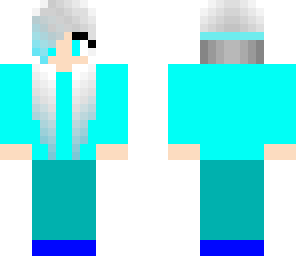 blue girl