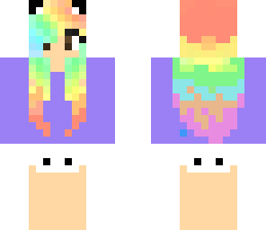 baby rainbow girl