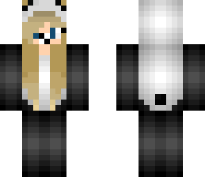 cute baby panda girl