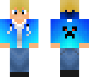 blue and blond
