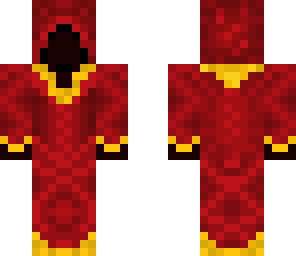 dark red robe