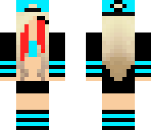 cute bleeding girl