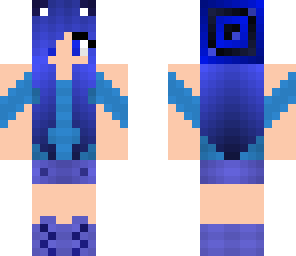 many many shades of blue