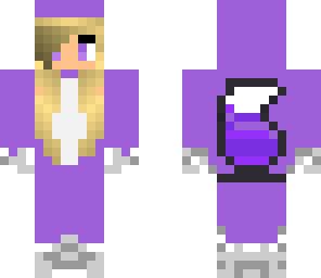 purple wolf onesie