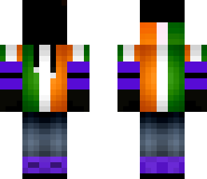irish purple and black dude