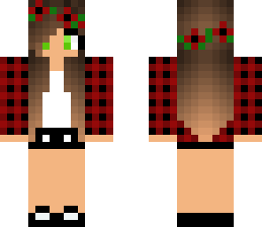 plaid girl