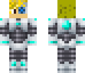 blond cyborg