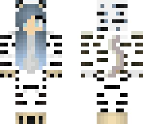 white tiger girl