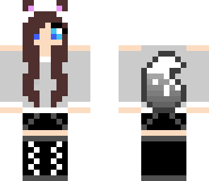minion wolf girl