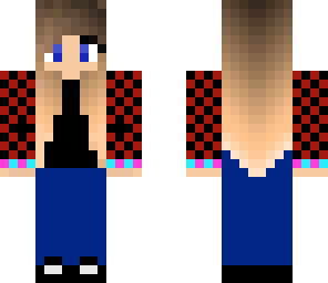 blonde flannel girl