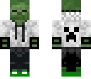 minecraft zombie hoodie