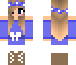 blue girl
