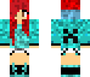 edited creeper girl