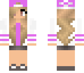 purple skater girl