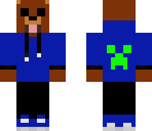 **** bear blue jacket