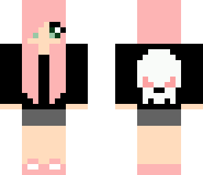 pink skull