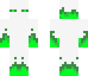 white ender green