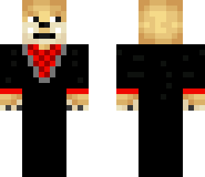 doge in red tuxito