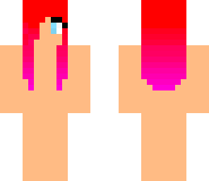 red to pink hair base