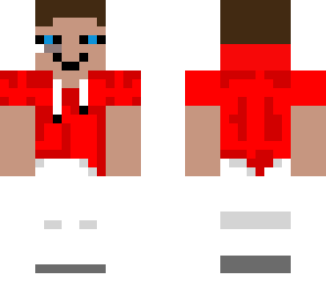 steve with red hoodie