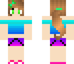 blue girl