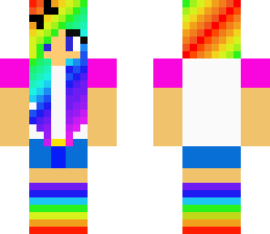 rainbow girly