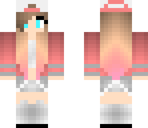 skater girl pink