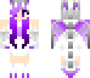 purple dragon girl